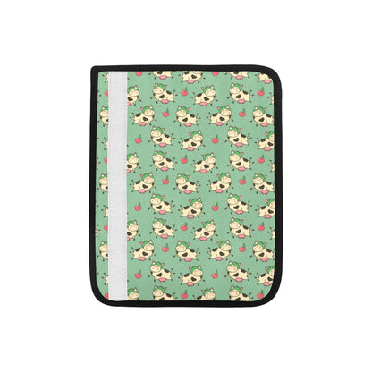 Cattle Print Design LKS402 Car Seat Belt Cover