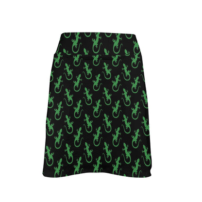lizard Print Design LKS401 17" Golf & Pickleball Skort with Pockets
