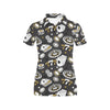 Casino Pattern Print Design 05 Women's Polo Shirt