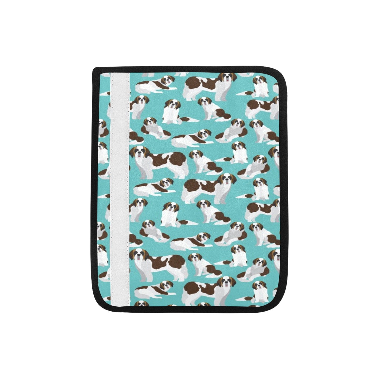 St Bernards Print Design LKS302 Car Seat Belt Cover