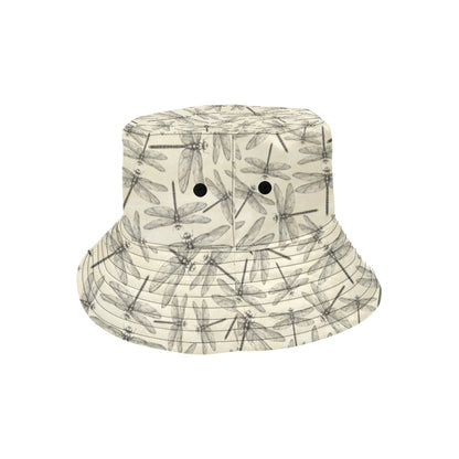 Dragonfly Print Design LKS402 Unisex Bucket Hat