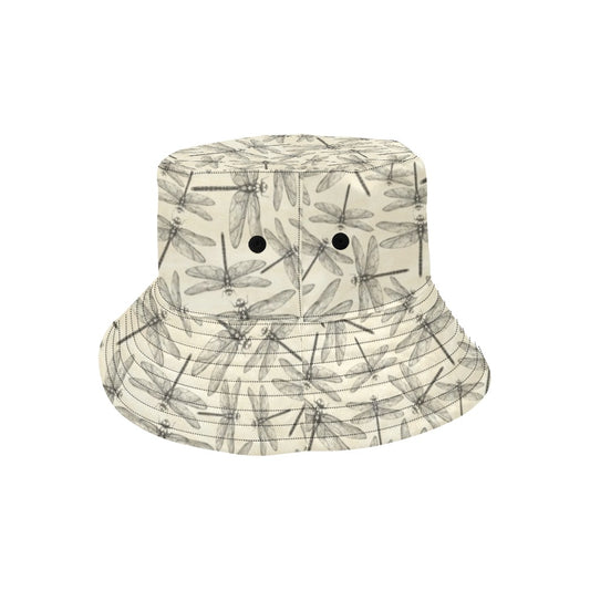 Dragonfly Print Design LKS402 Unisex Bucket Hat