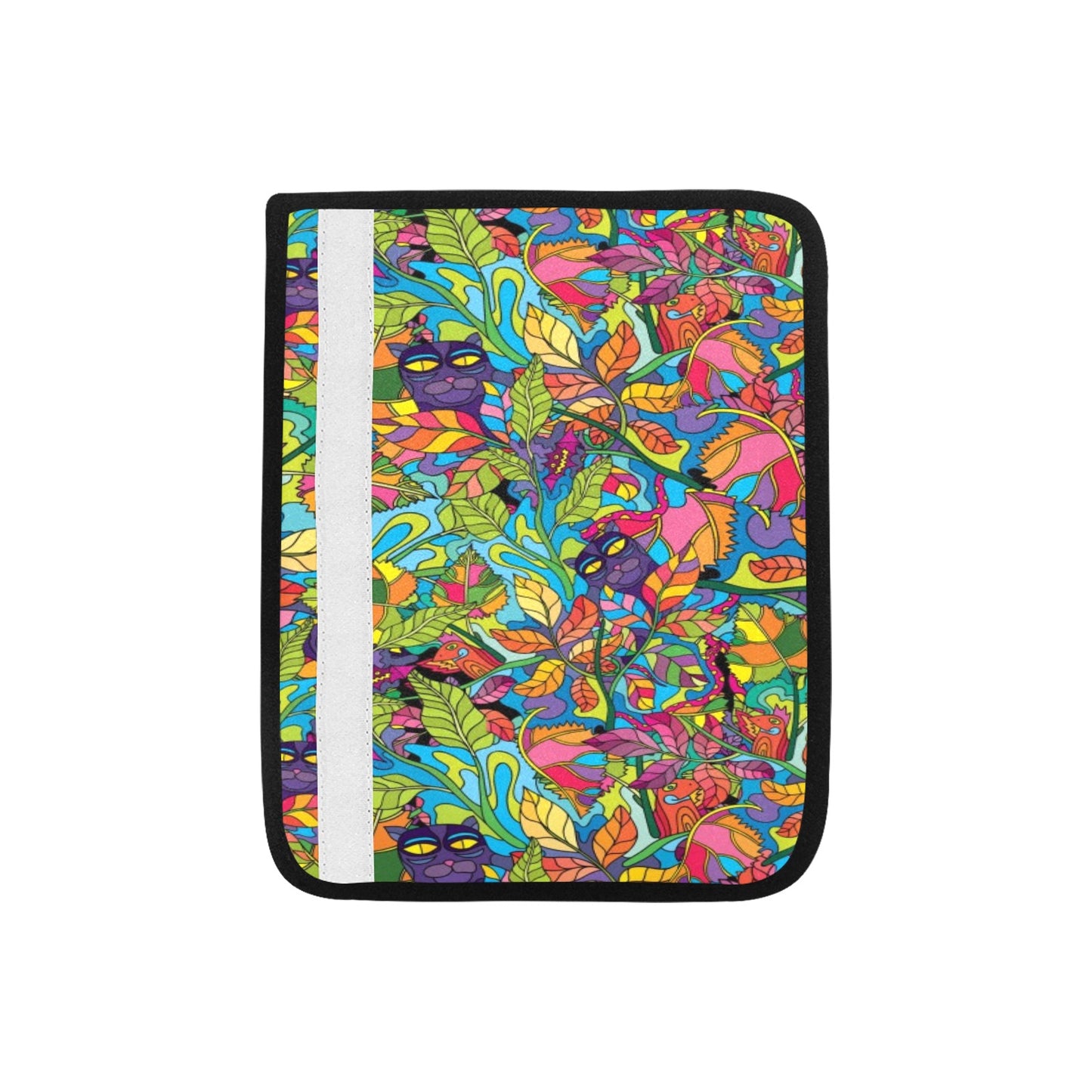 Trippy Print Design LKS301 Car Seat Belt Cover