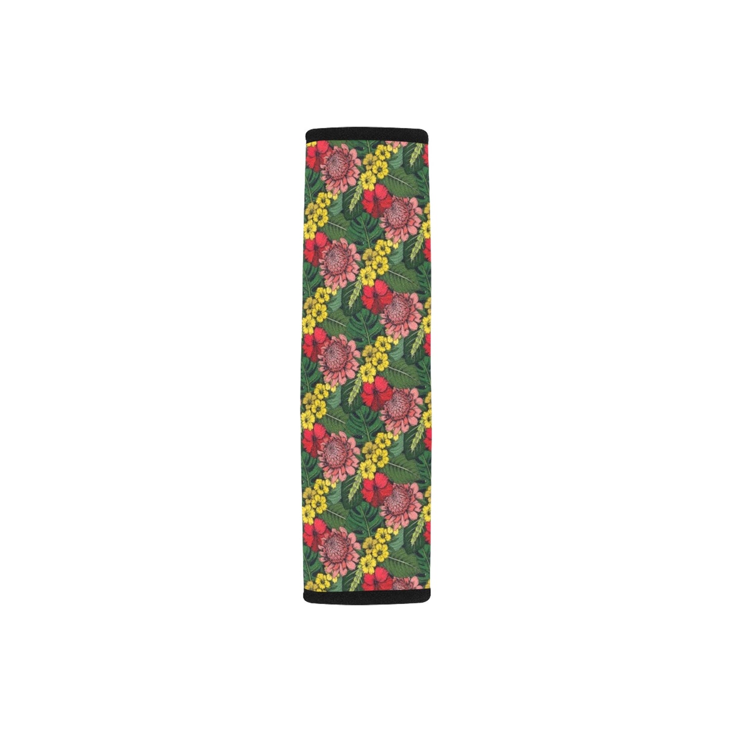 Summer Floral Print Design LKS305 Car Seat Belt Cover