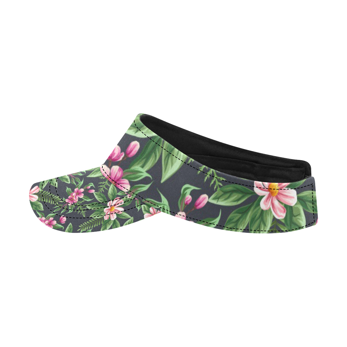 Summer Floral Pattern Print Design SF010 Unisex Sun Visor