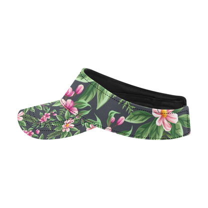 Summer Floral Pattern Print Design SF010 Unisex Sun Visor