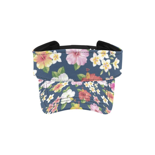 Hibiscus Sweet Print Design LKS304 Unisex Sun Visor