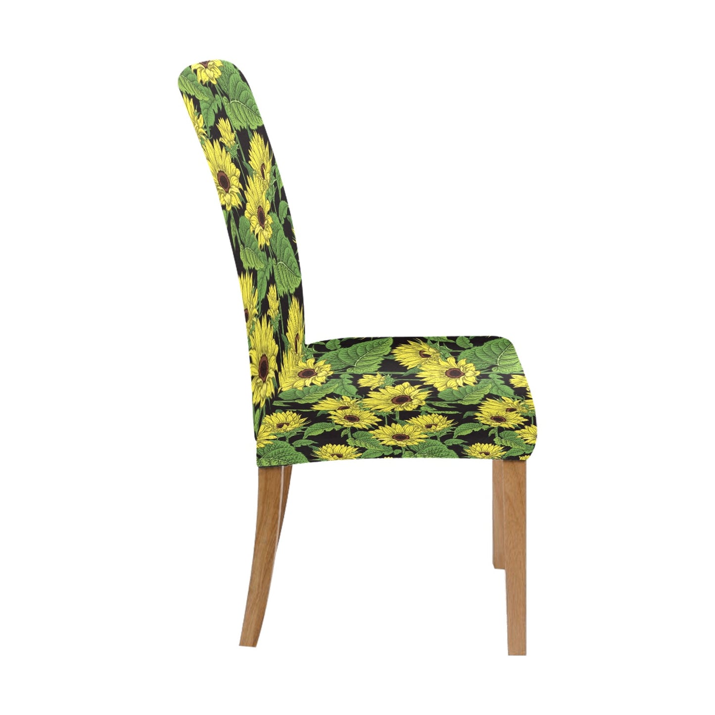 Sunflower Print Design LKS3010 Dining Chair Slipcover