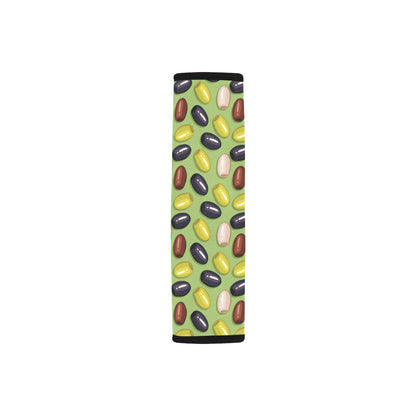 Olive Print Design LKS301 Car Seat Belt Cover