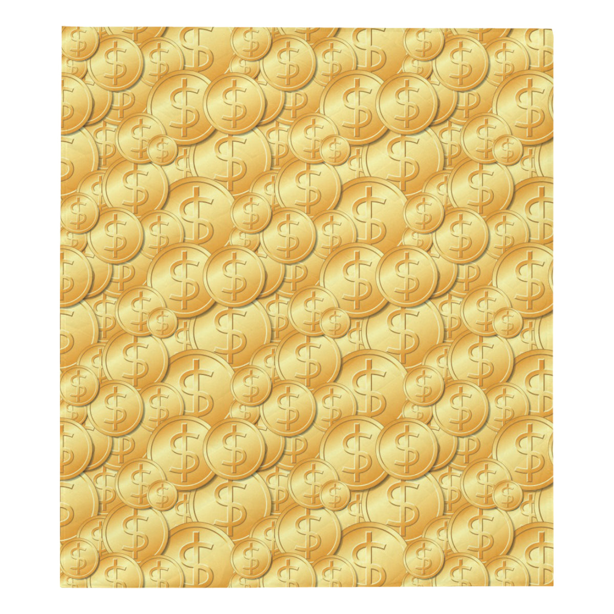 Dollar Pattern Print Design DO03 Premium Quilt
