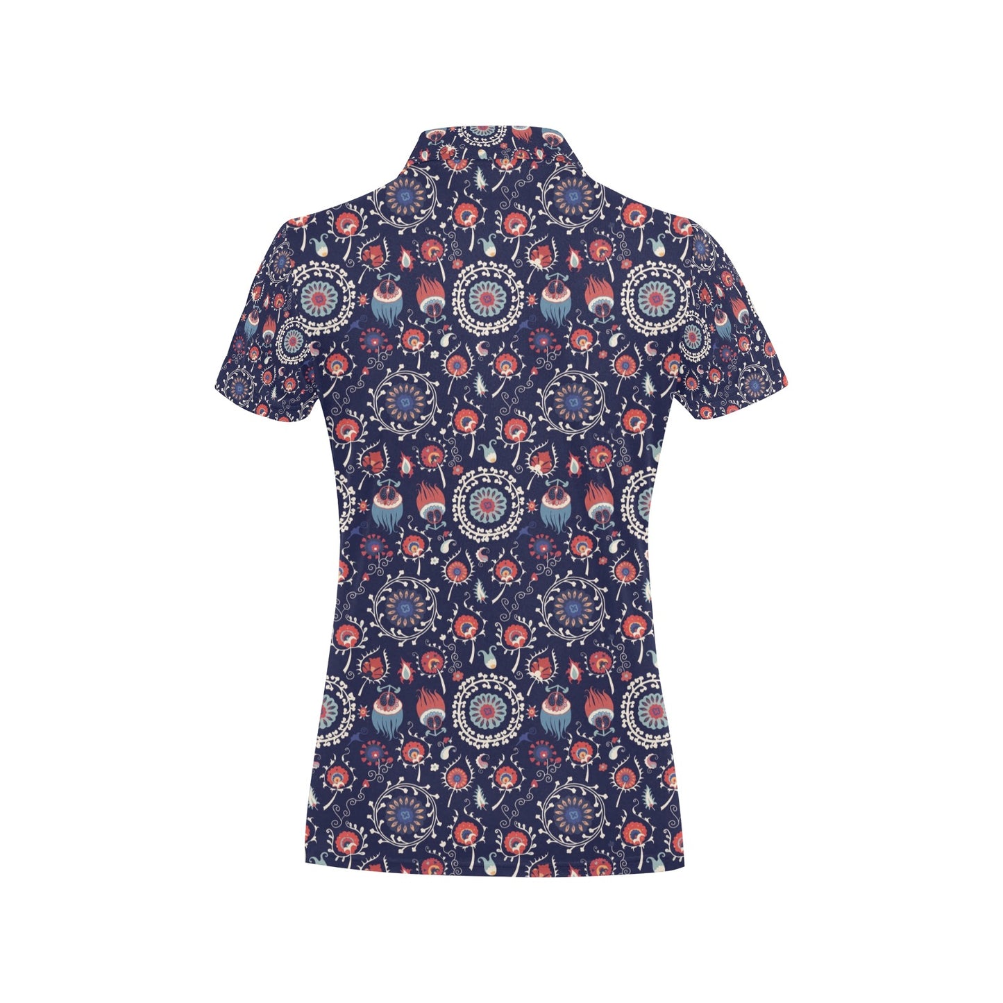 Suzani Print Design LKS305 Women's Polo Shirt