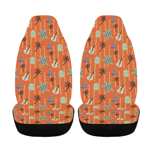 Ukulele Print Design LKS402 Car Seat Covers