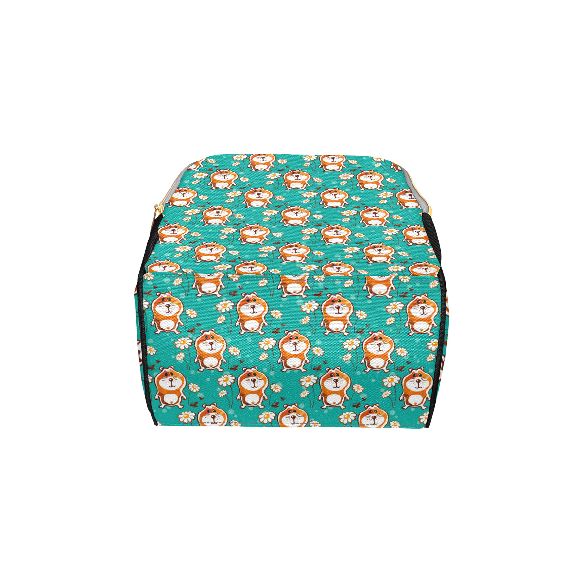Hamster Pattern Print Design 01 Diaper Bag Backpack
