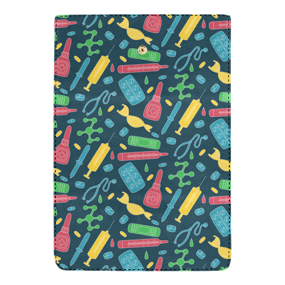 Phlebotomist Pattern Print Design A03 Women's Trifold Wallet