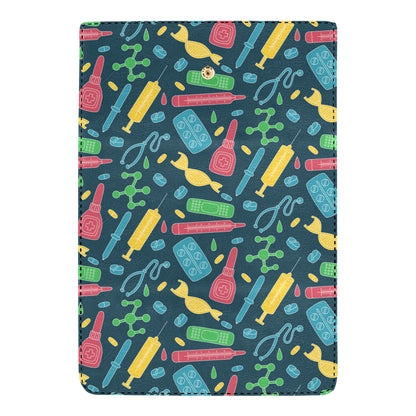 Phlebotomist Pattern Print Design A03 Women's Trifold Wallet