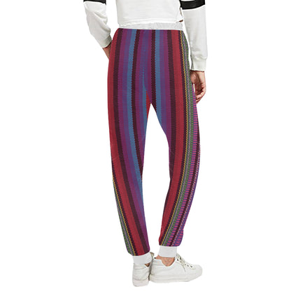 Serape Stripe Print Unisex Sweatpants