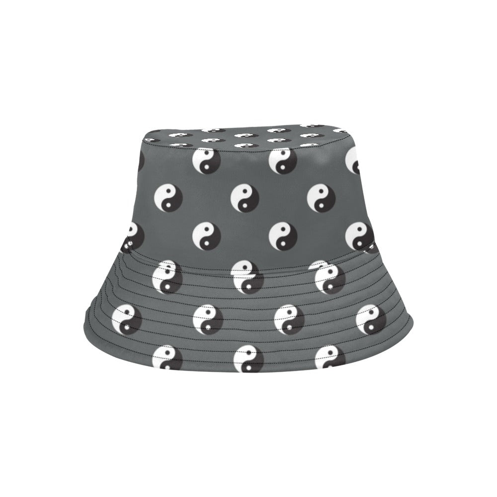 Yin Yang Print Design LKS303 Unisex Bucket Hat