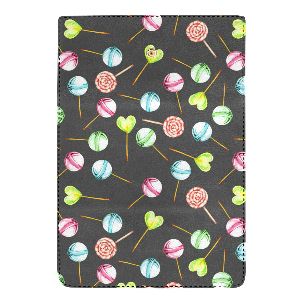 Lollipop Pattern Print Design LL02 Women's Trifold Wallet