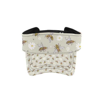 Bee Pattern Print Design 03 Unisex Sun Visor