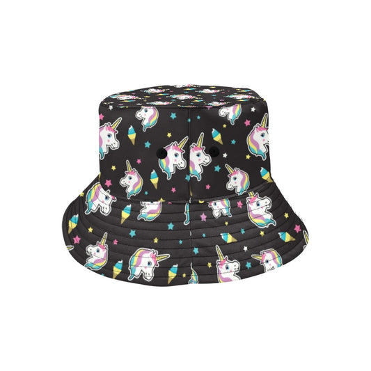 Unicorn Print Design LKS302 Unisex Bucket Hat