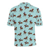 Equestrian Horse Riding Men Polo Shirt