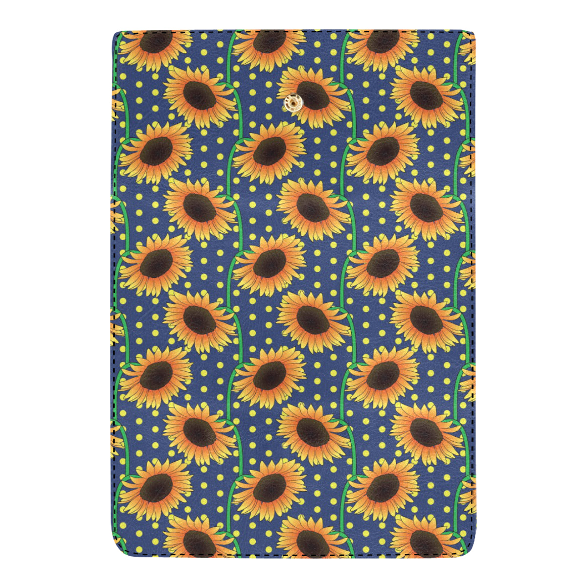 Sunflower Pattern Print Design SF03 Women's Trifold Wallet