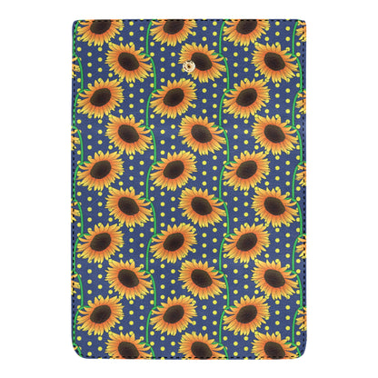Sunflower Pattern Print Design SF03 Women's Trifold Wallet
