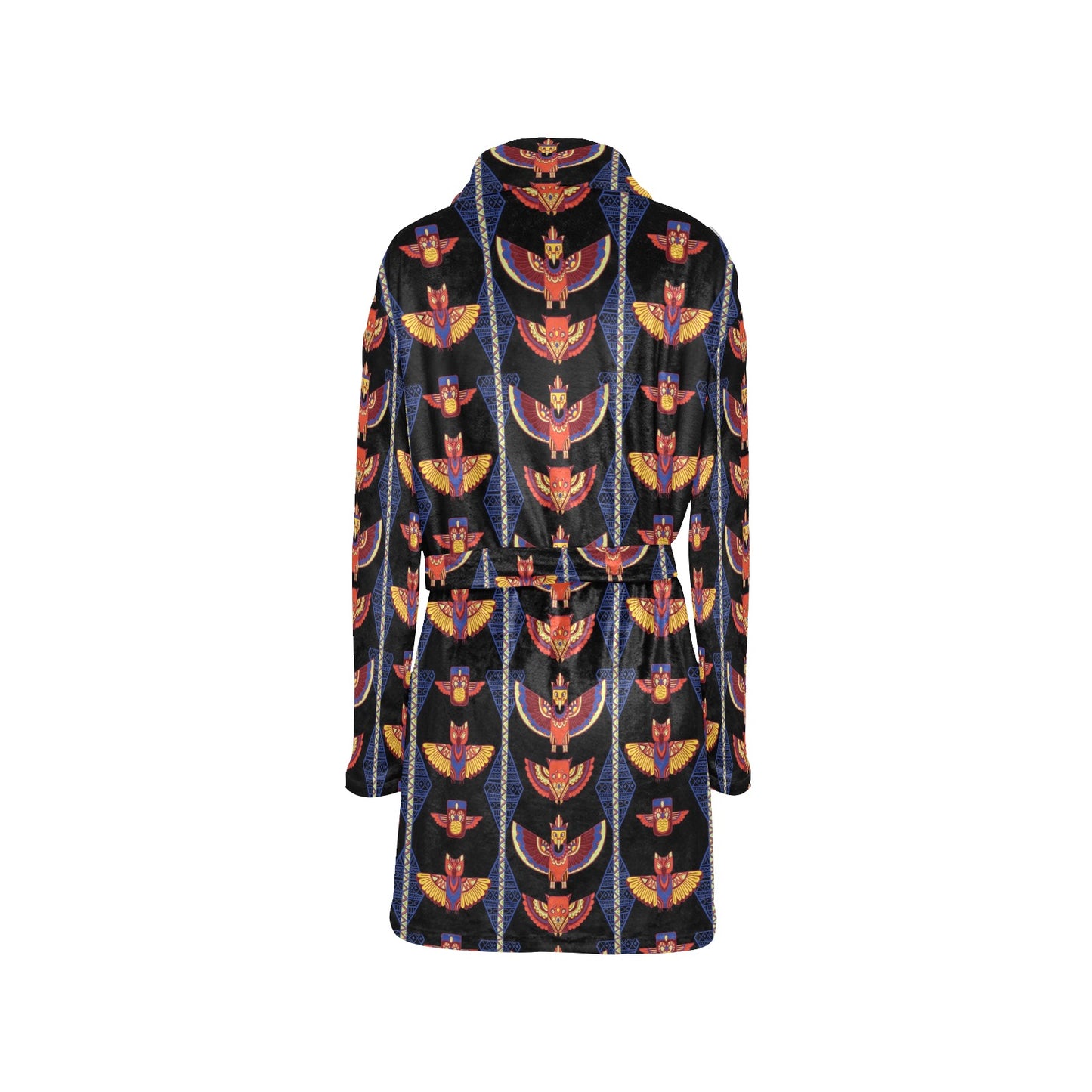 Totem Print Design LKS301 Women's Fleece Robe