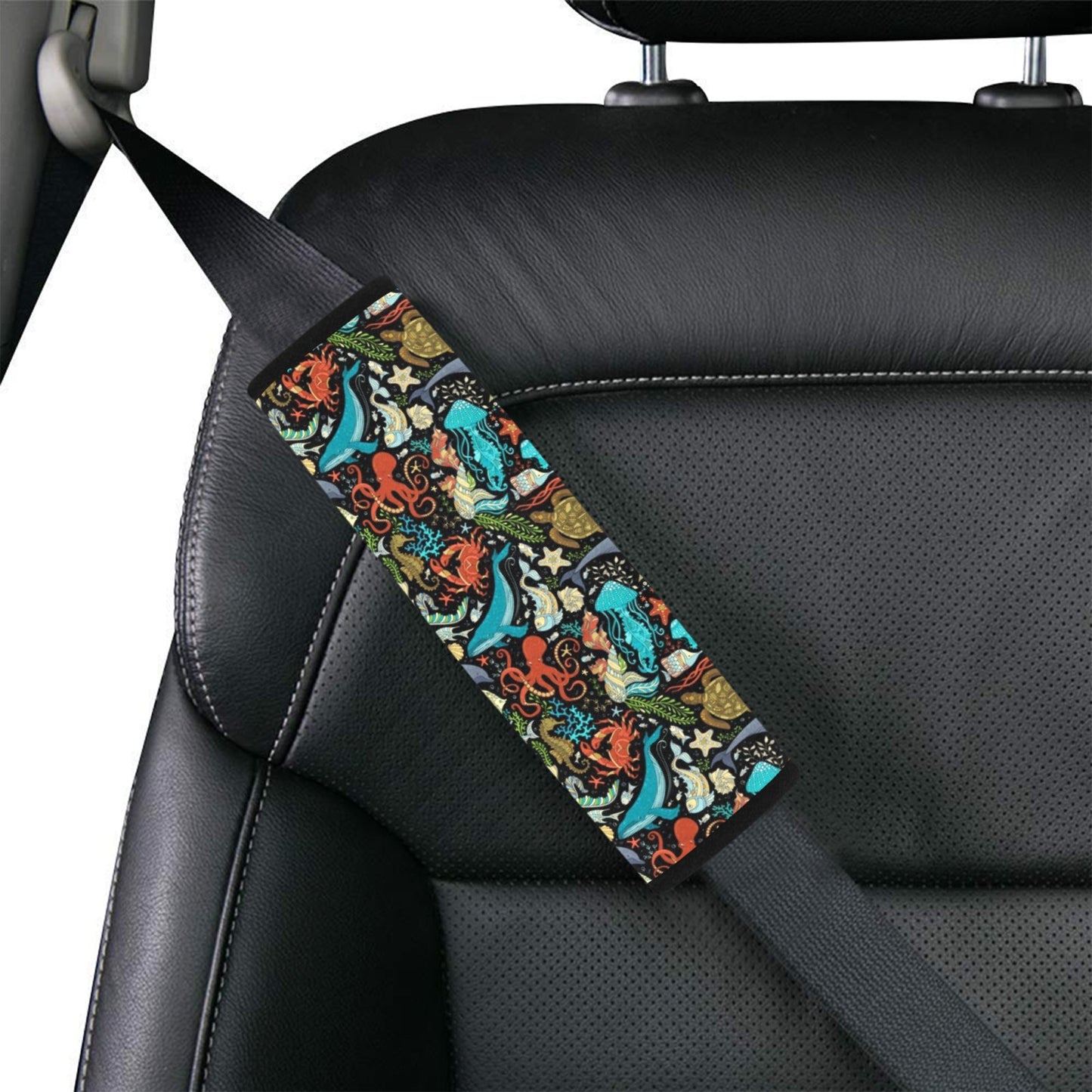 Underwater Animal Print Design LKS301 Car Seat Belt Cover