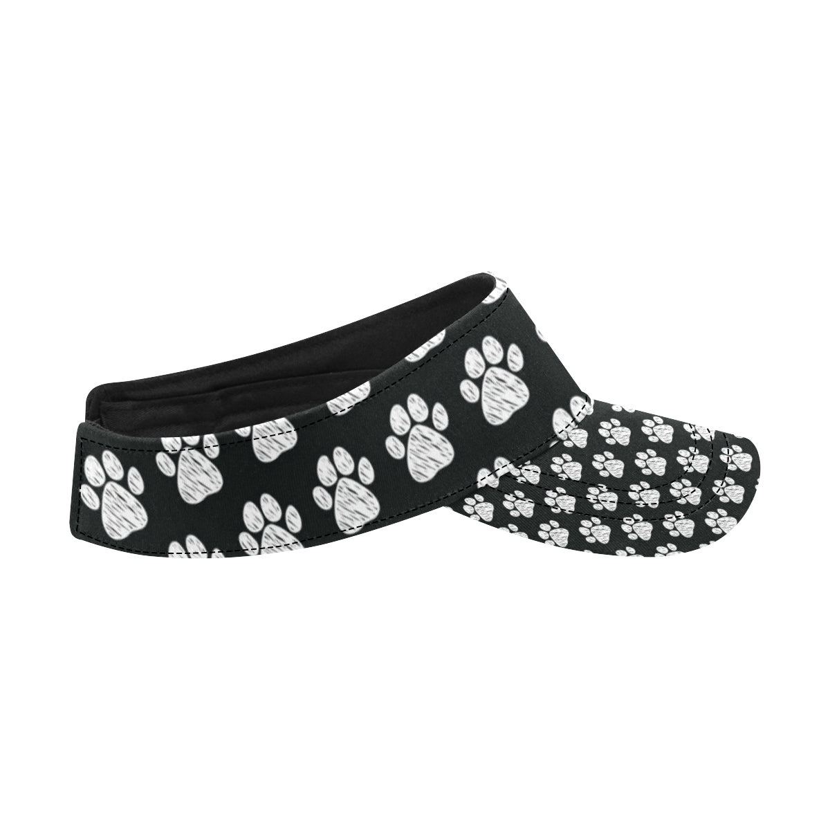 Paw Pattern Print Design A02 Unisex Sun Visor