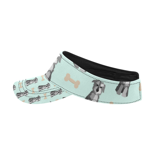 Schnauzers Pattern Print Design A03 Unisex Sun Visor