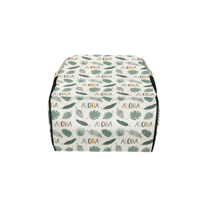 Aloha Hawaii Pattern Print Design 05 Diaper Bag Backpack