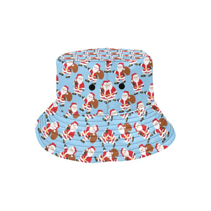 Santa Christmas Themed Print Design LKS305 Unisex Bucket Hat