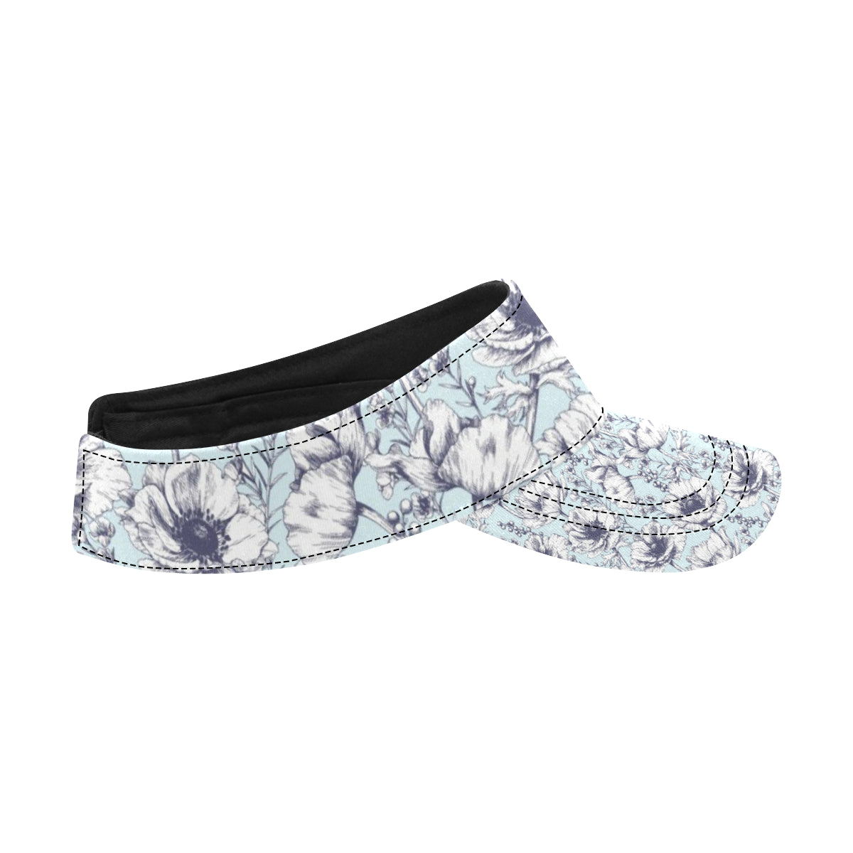 Anemone Pattern Print Design 02 Unisex Sun Visor