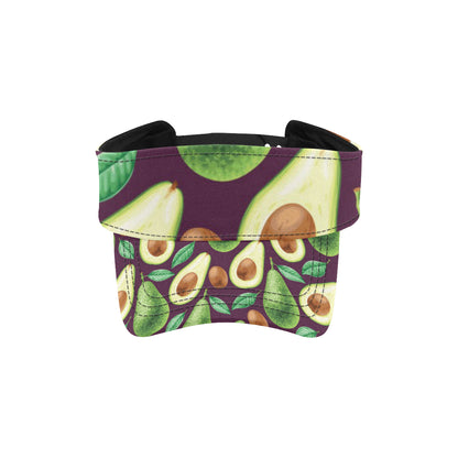 Avocado Pattern Print Design AC08 Unisex Sun Visor