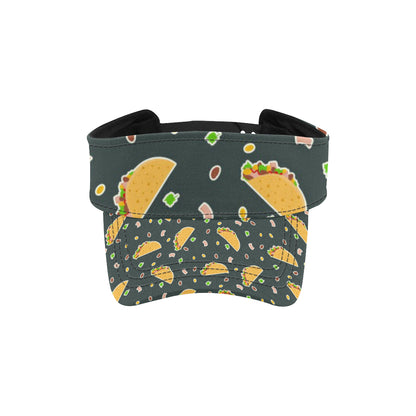 Taco Pattern Print Design TC02 Unisex Sun Visor