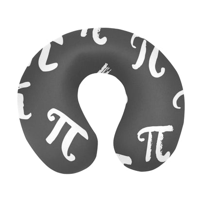 Pi Day Pattern Print Design A02 U-Shaped Travel Neck Pillow