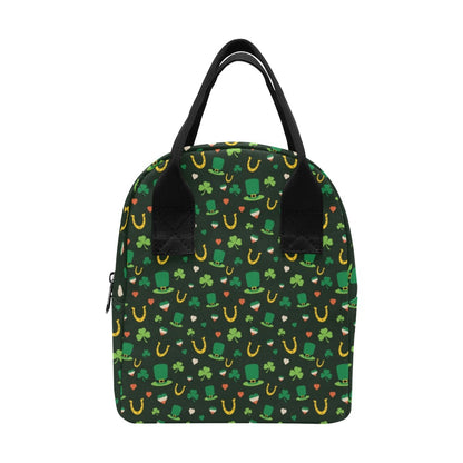 Shamrock Print Design LKS308 Insulated Lunch Bag