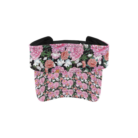 Dahlia Pattern Print Design 02 Unisex Sun Visor