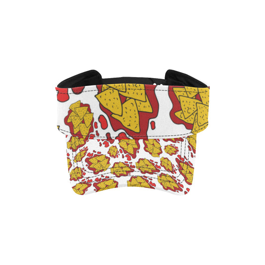 Nachos Pattern Print Design A03 Unisex Sun Visor