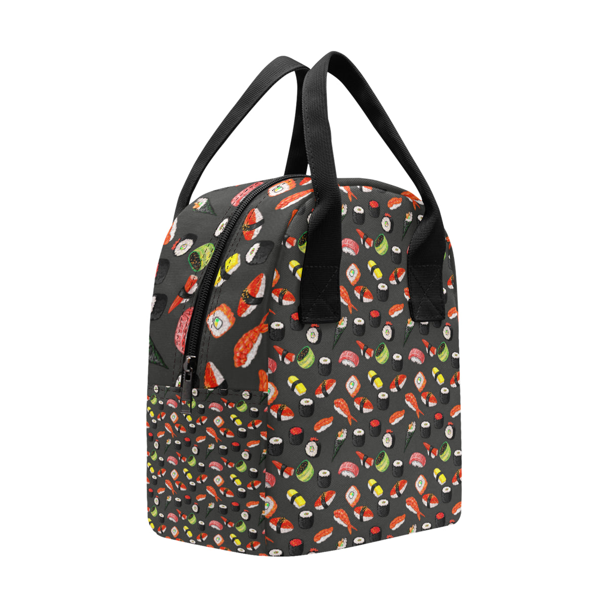 Sushi Design Print Insulated Lunch Bag