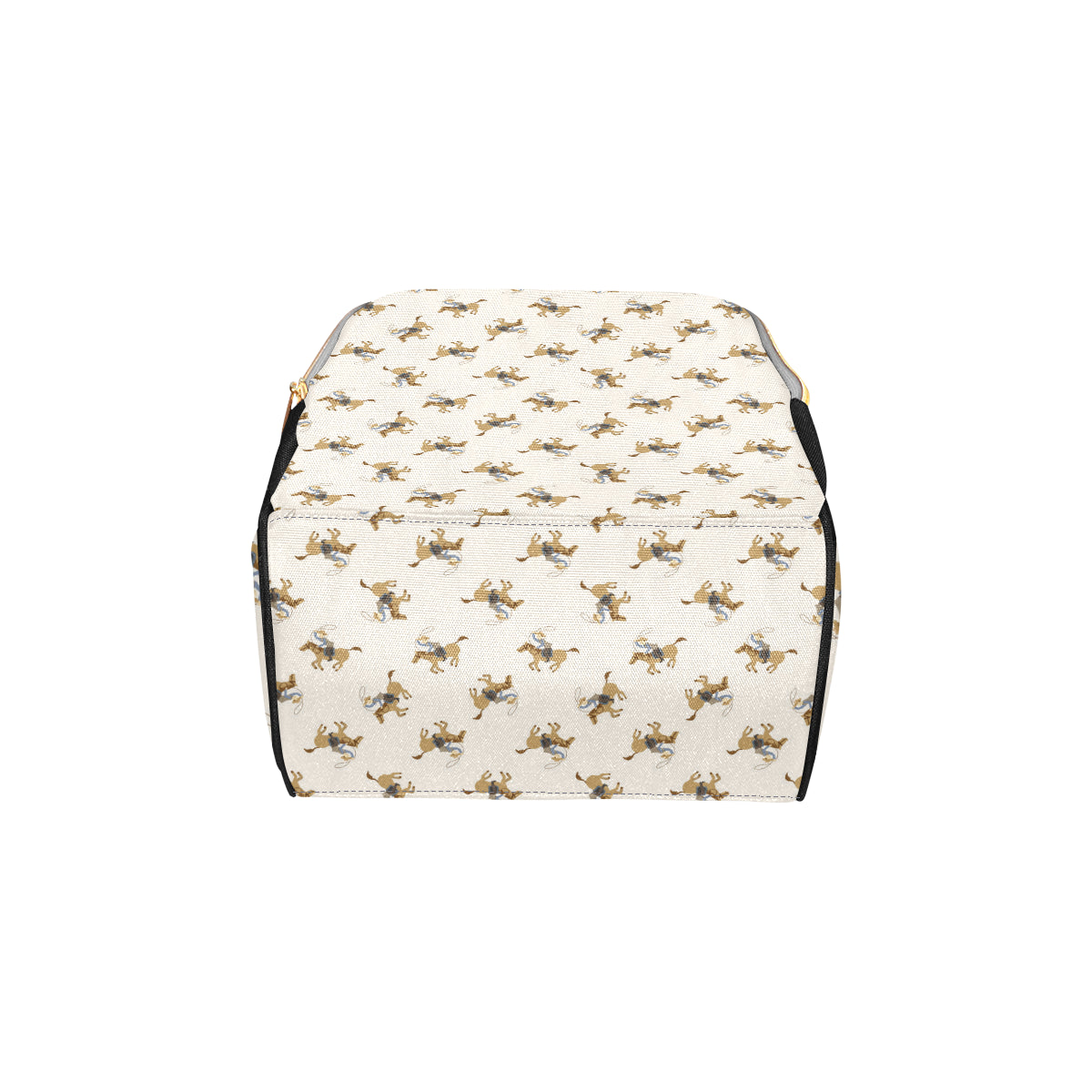Cowboy Pattern Print Design 01 Diaper Bag Backpack