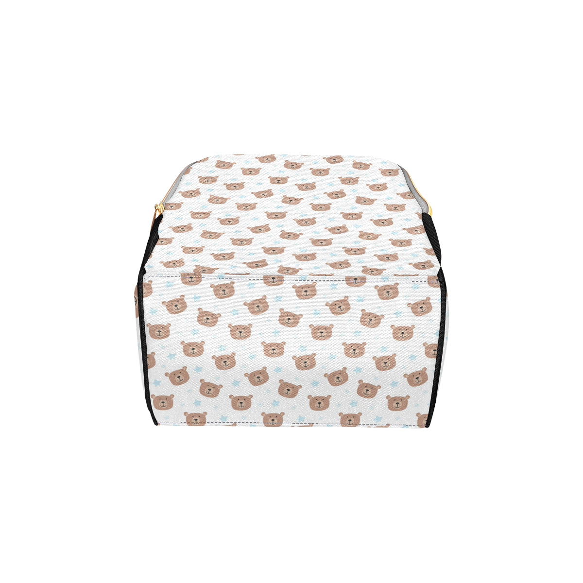 Bear Pattern Print Design BE02 Diaper Bag Backpack