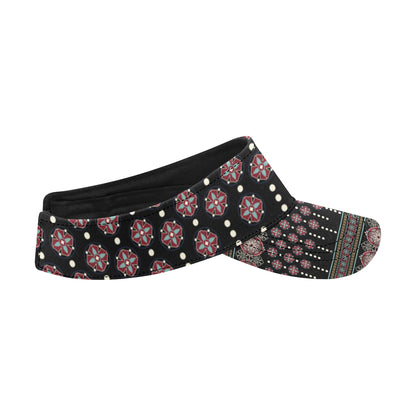 Ethnic Dot Style Print Pattern Unisex Sun Visor