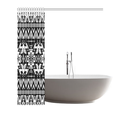 Tribal indians native aztec Shower Curtain