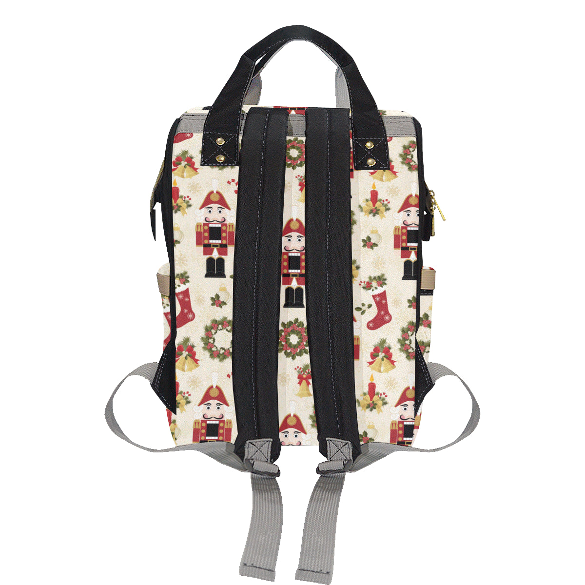 Nutcracker Pattern Print Design A01 Diaper Bag Backpack