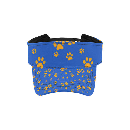 Paw Pattern Print Design A03 Unisex Sun Visor