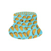 Taco Pattern Print Design TC03 Unisex Bucket Hat