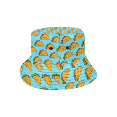 Taco Pattern Print Design TC03 Unisex Bucket Hat