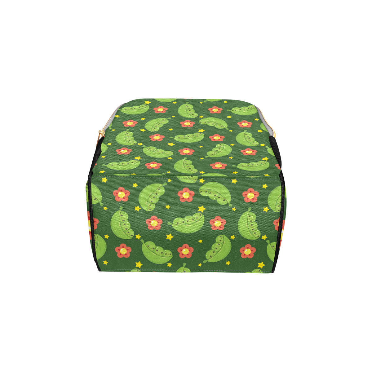 Peas Pattern Print Design A01 Diaper Bag Backpack